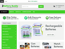 Tablet Screenshot of batterybuddy.co.uk